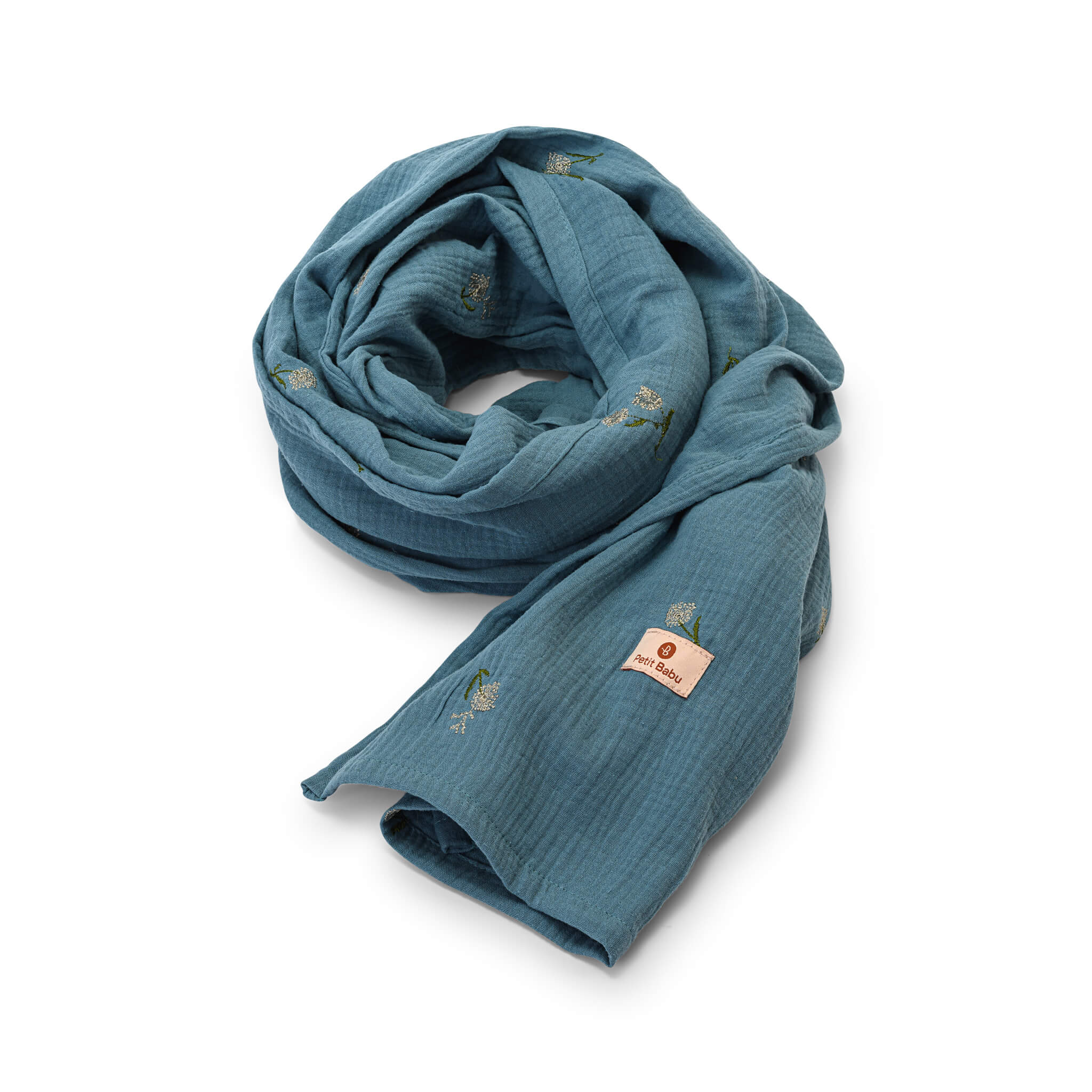Stillschal  - Blau