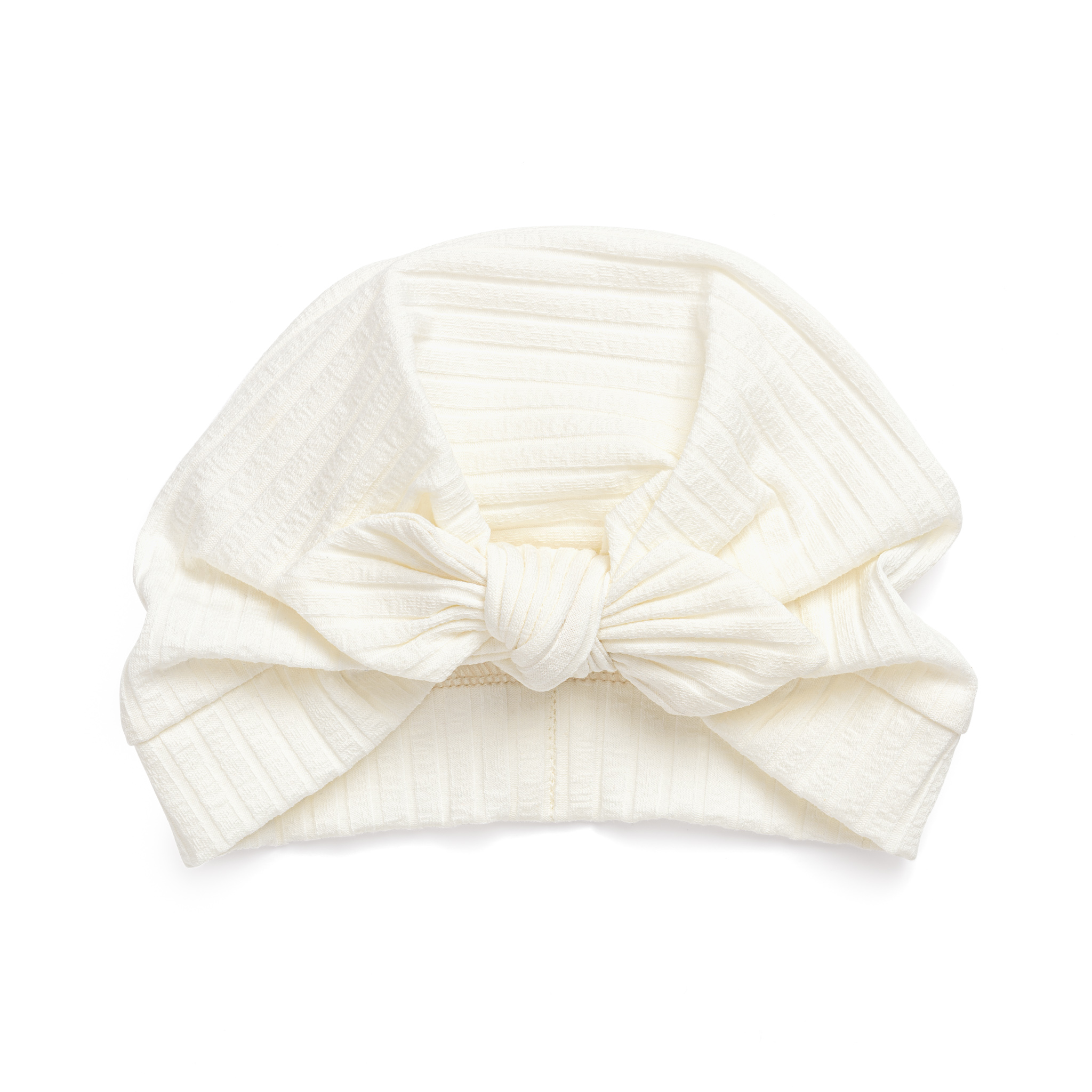 Turbanmütze - weiß