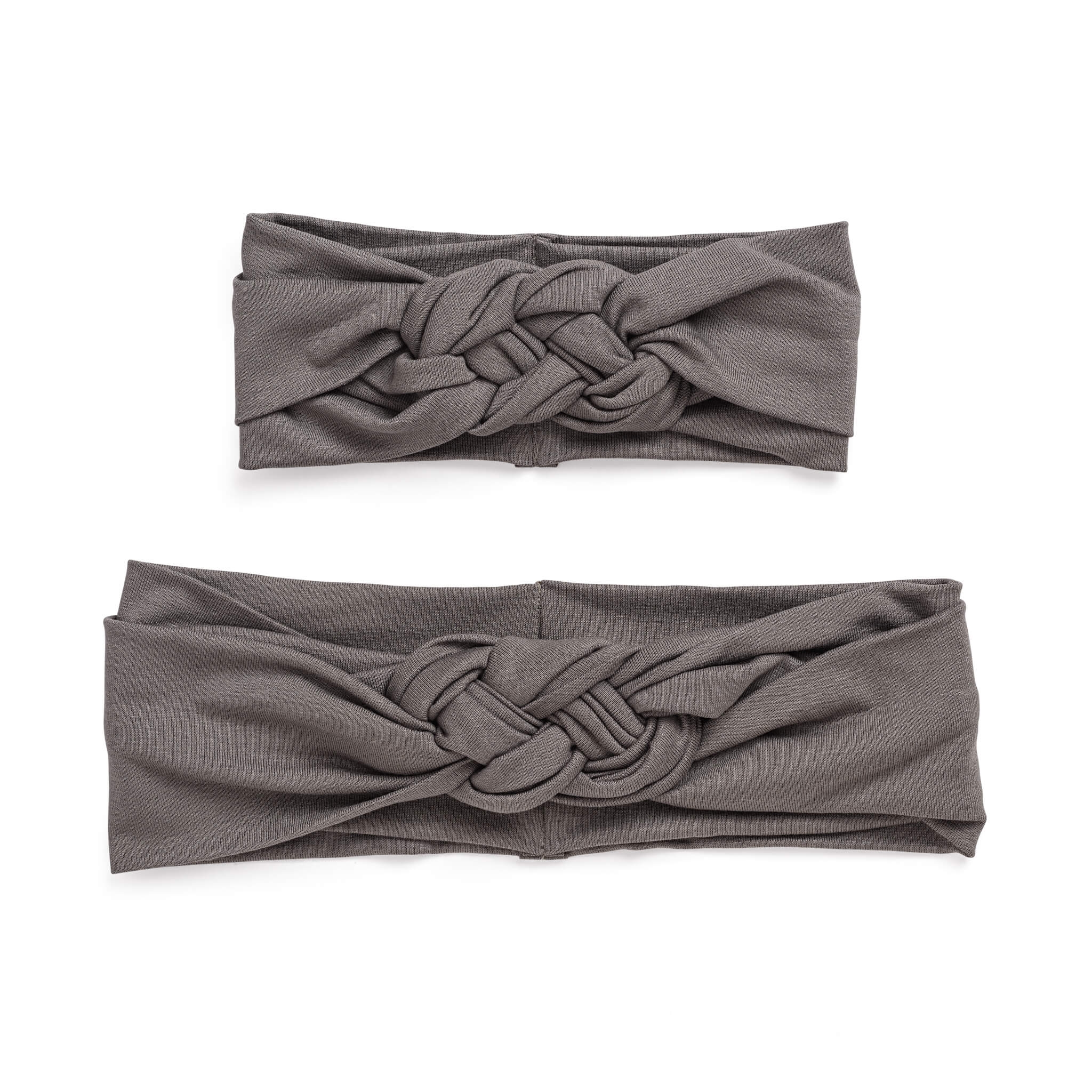 Stirnband Set-  Mommy & Me -grau